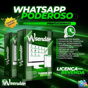 013 -WaSender -Disparos em massa profissional-