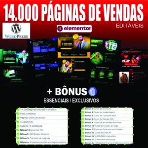 009 -14000 PAGINAS EDITAVEIS WORDPRESS-ELEMENTOR