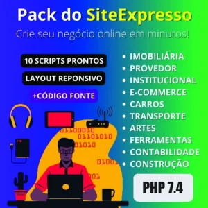 022 -Pack do SiteExpresso – 10 Scripts de Sites Prontos